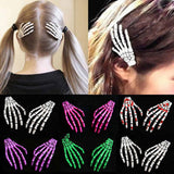 Skeleton Hair Clips