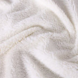 Skull Flower Hooded Blanket for Adults