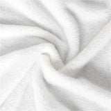 Skull Flower Hooded Blanket for Adults