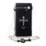 Dark Gothic Punk Long Style Wallet