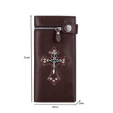 Dark Gothic Punk Long Style Wallet