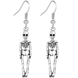 Skeleton Skull Stud Earrings
