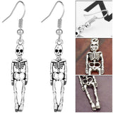 Skeleton Skull Stud Earrings
