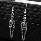 Skeleton Skull Stud Earrings