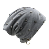 Unisex Skull Hoop Caps