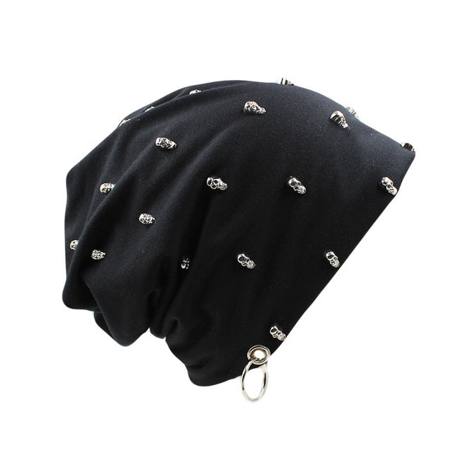 Unisex Skull Hoop Caps